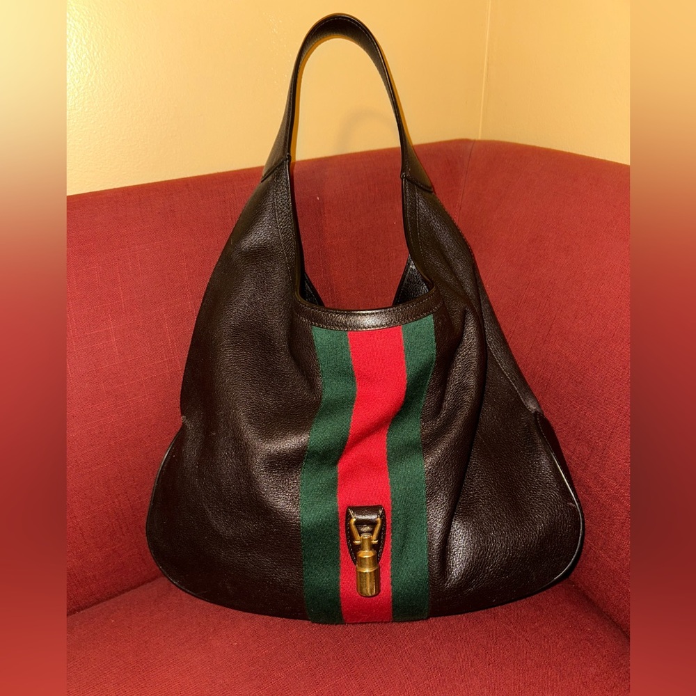 Gucci Jackie Soft Grained Calfskin Large